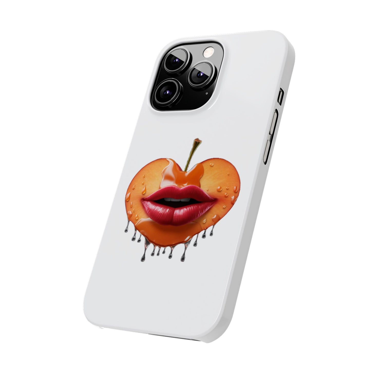 Peaches Slim Phone Cases