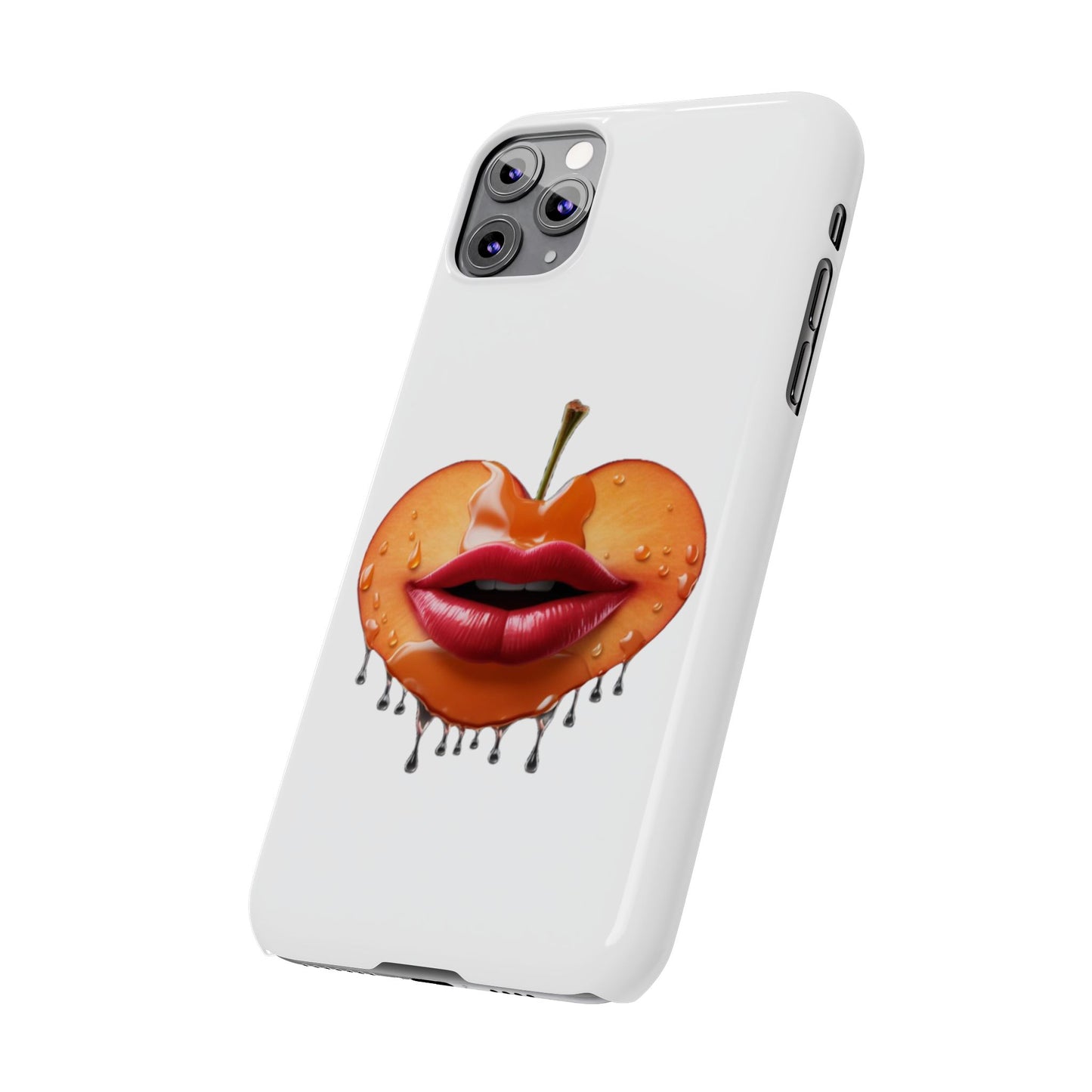 Peaches Slim Phone Cases