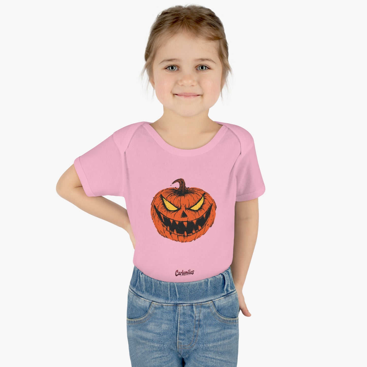 Jack A Lantern Infant Baby Rib Bodysuit