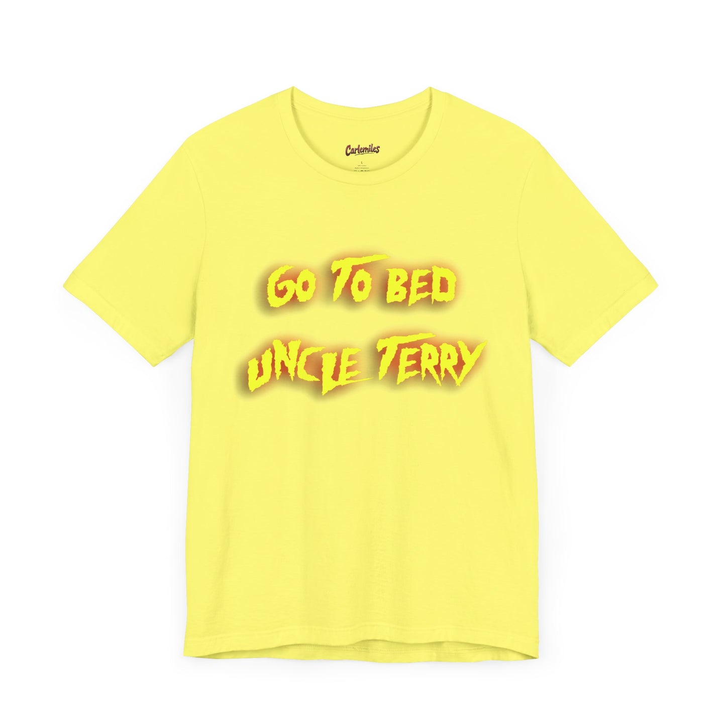 Go To Bed Uncle Terry Unisex Jersey Short Sleeve Tee