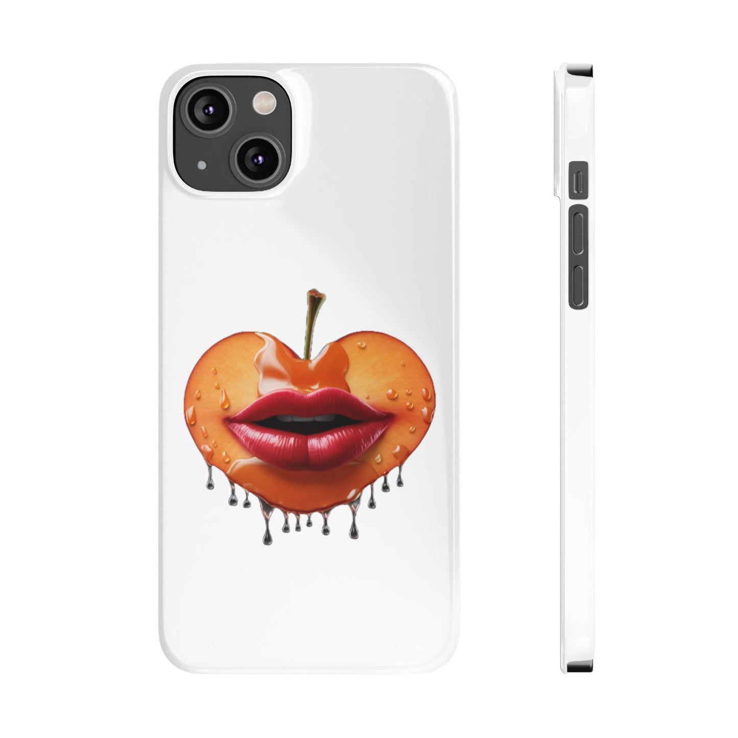 Peaches Slim Phone Cases