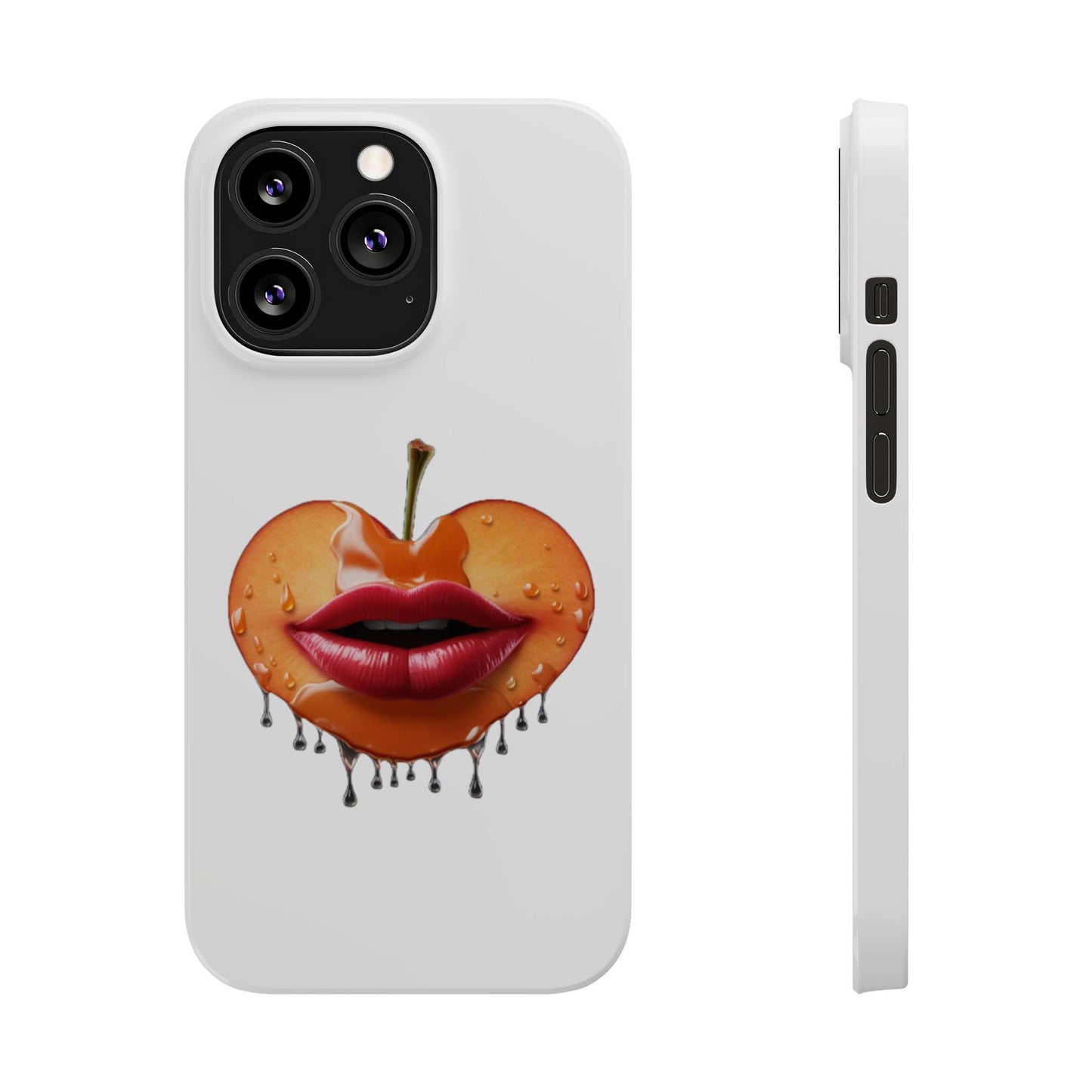 Peaches Slim Phone Cases