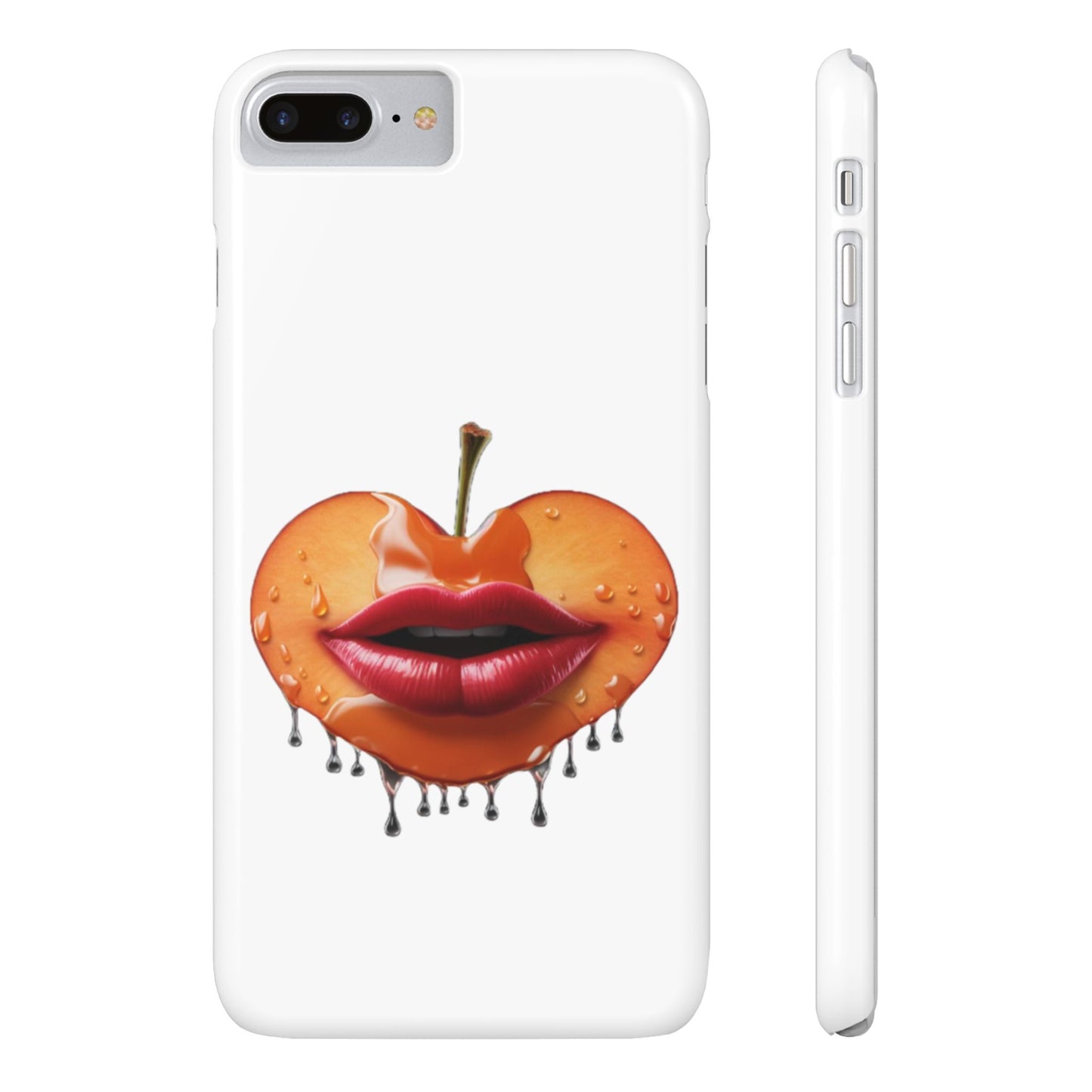 Peaches Slim Phone Cases