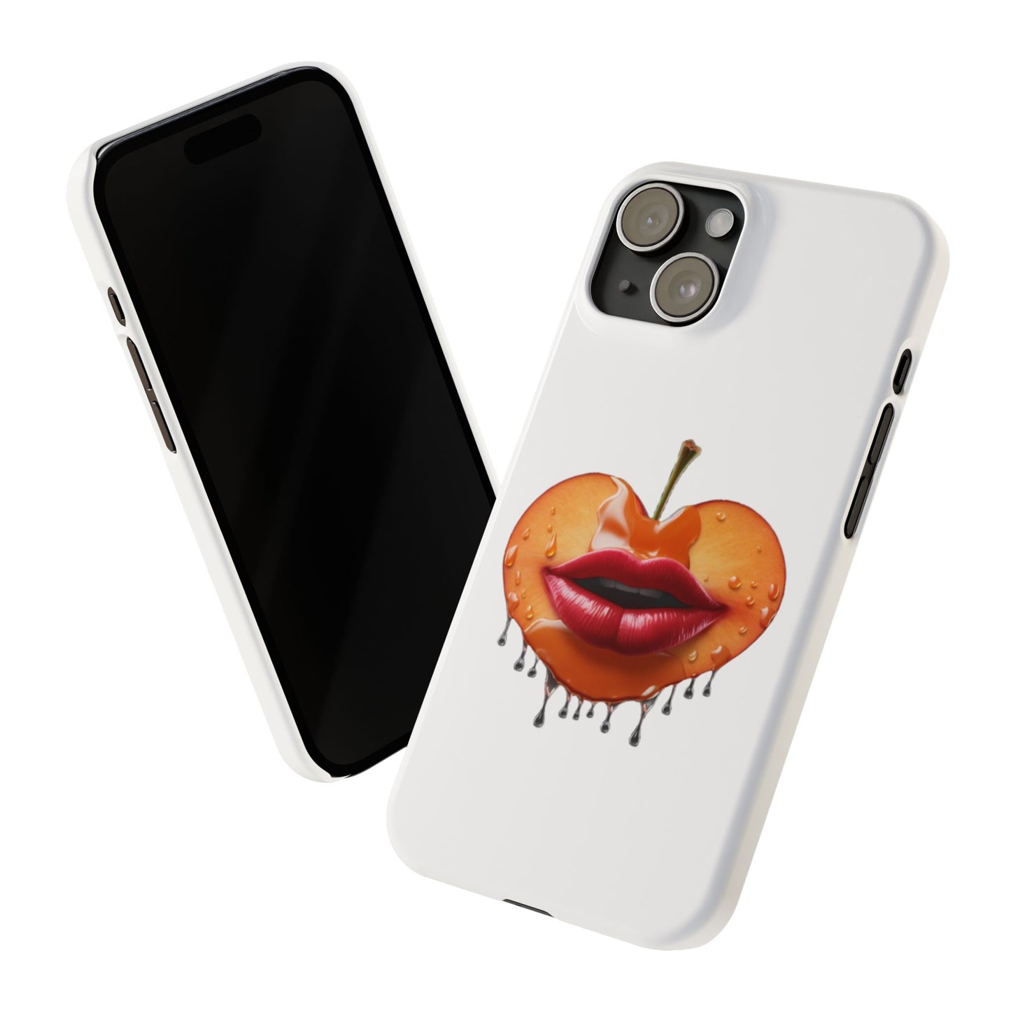 Peaches Slim Phone Cases