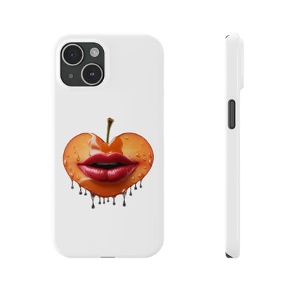 Peaches Slim Phone Cases