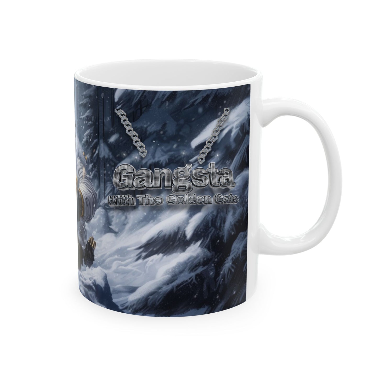 GWTGG & A Yeti Name Eddie #1 Ceramic Mug, (11oz, 15oz)