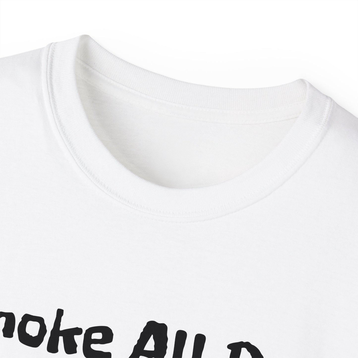 Old Man Mile's Smoke All Day Unisex Ultra Cotton Tee