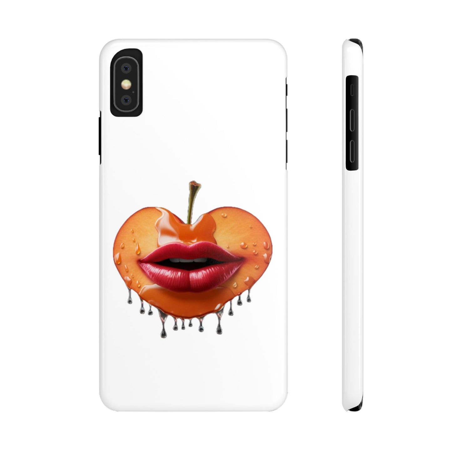 Peaches Slim Phone Cases