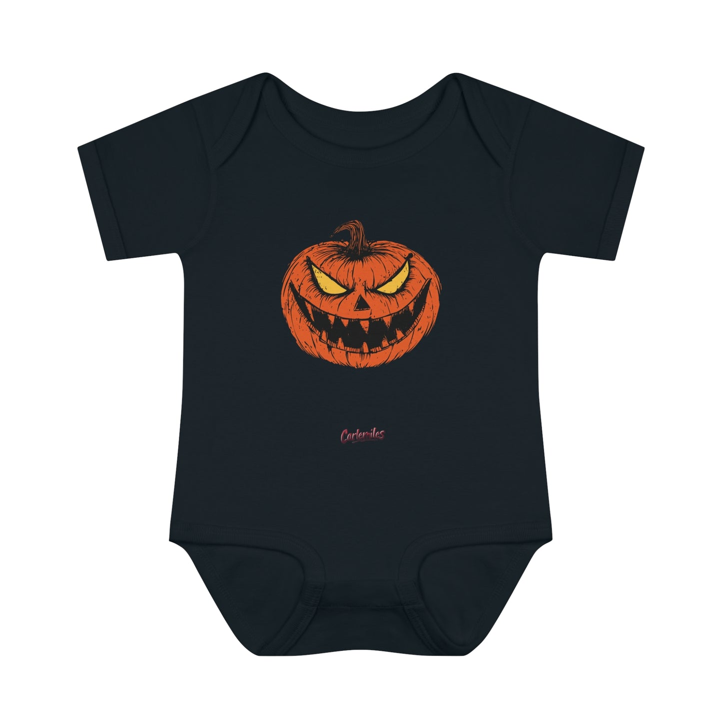 Jack A Lantern Infant Baby Rib Bodysuit