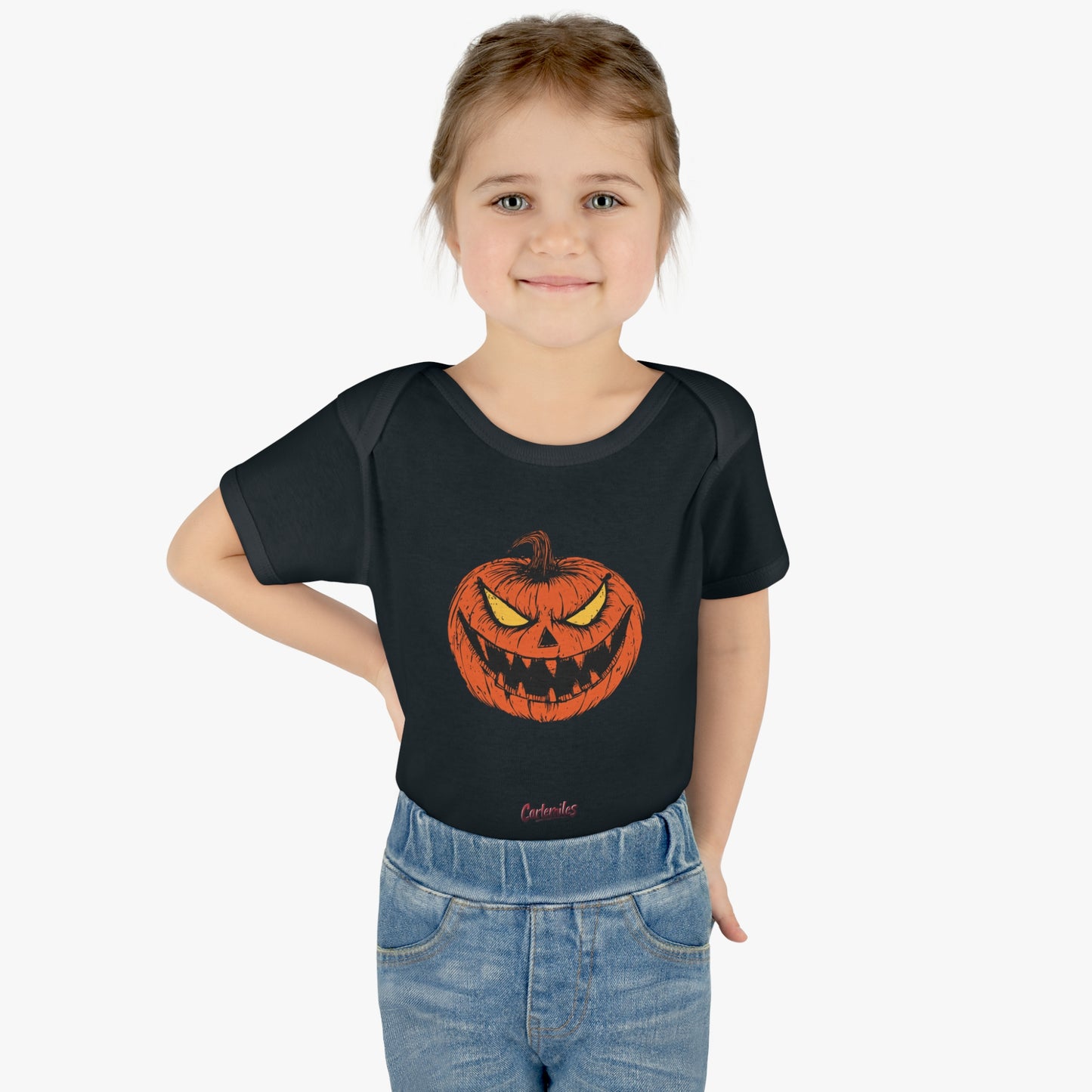 Jack A Lantern Infant Baby Rib Bodysuit