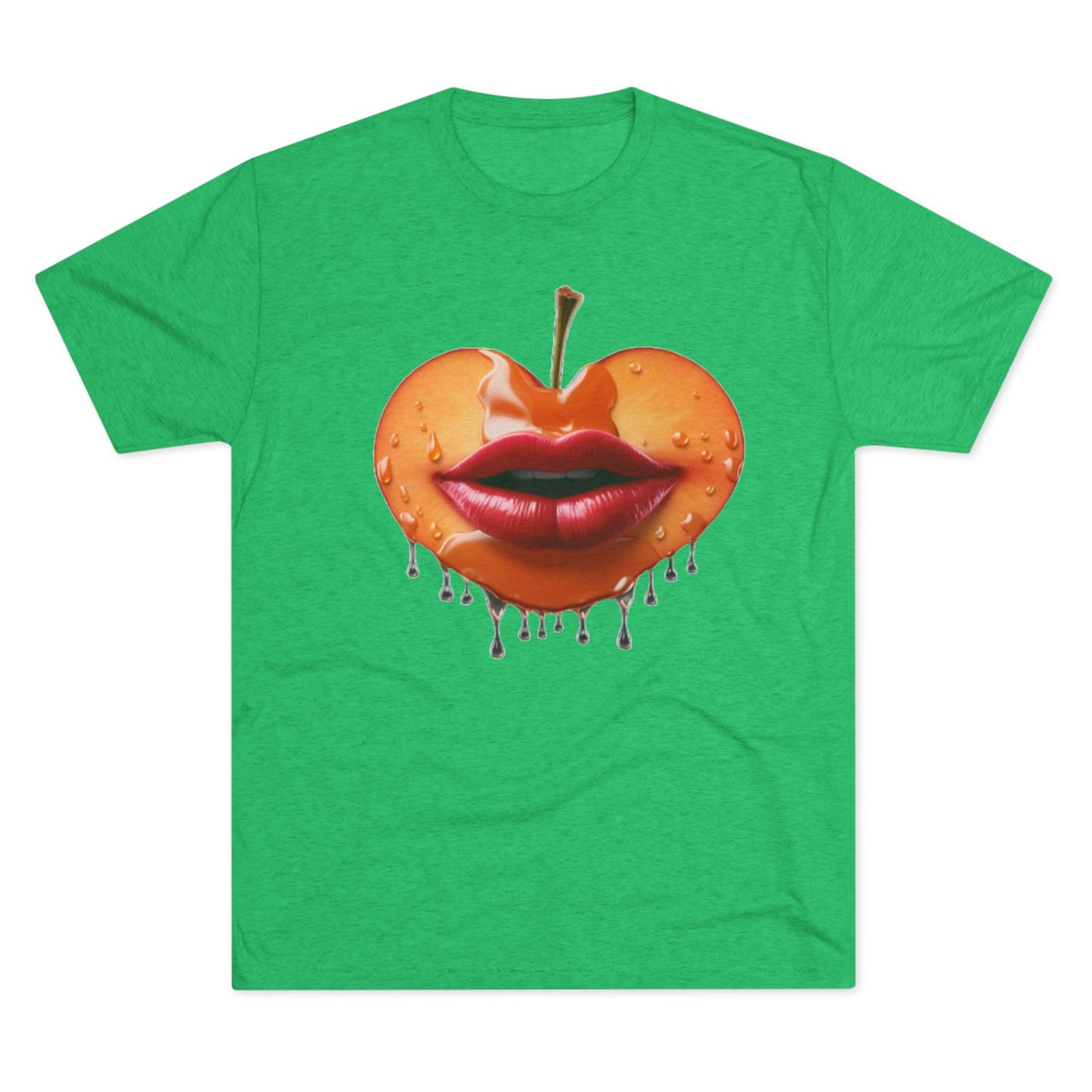 Peaches Logo Unisex Tri-Blend Crew Tee