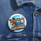 Pier Runners Custom Pin Buttons