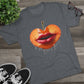 Peaches Logo Unisex Tri-Blend Crew Tee