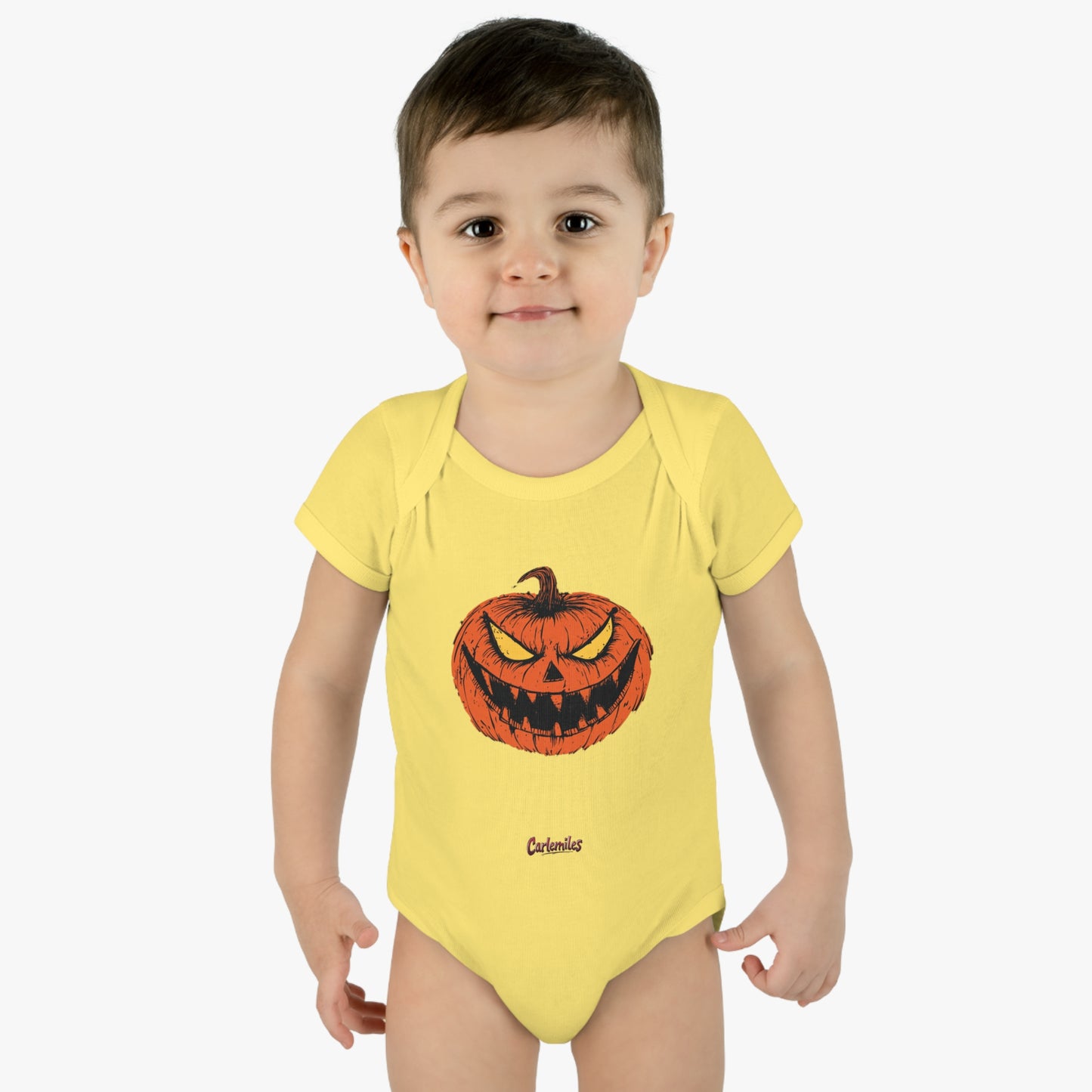 Jack A Lantern Infant Baby Rib Bodysuit