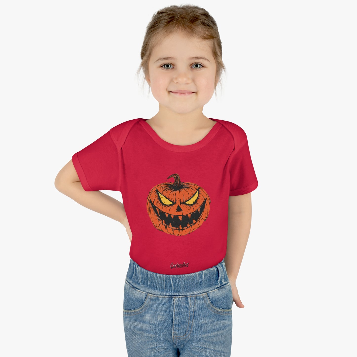 Jack A Lantern Infant Baby Rib Bodysuit