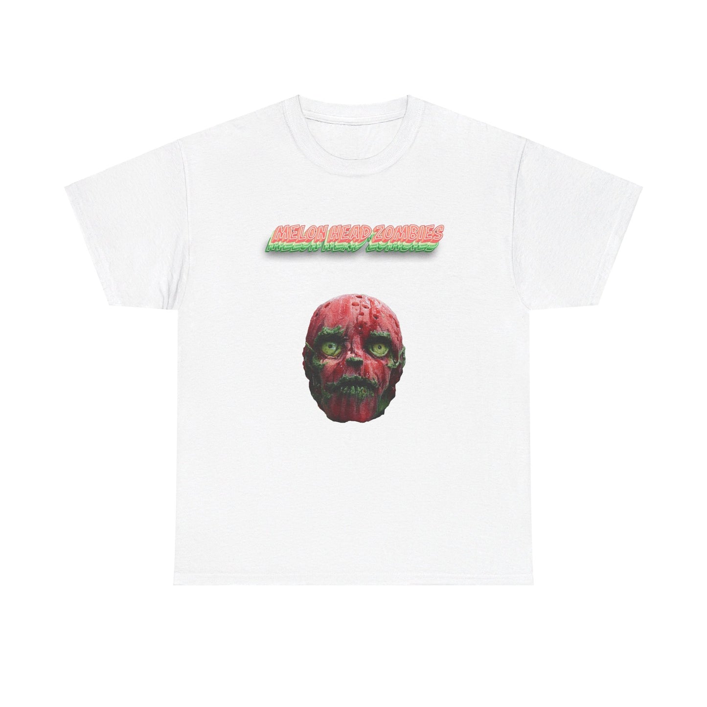 Melon Head Zombies #2 Unisex Heavy Cotton Tee