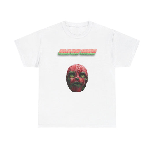 Melon Head Zombies #2 Unisex Heavy Cotton Tee