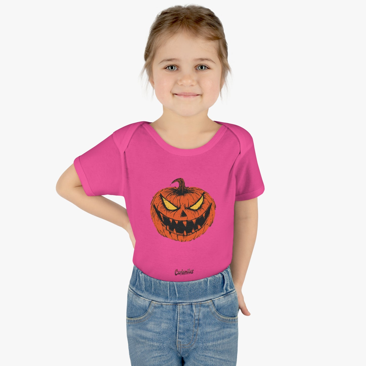 Jack A Lantern Infant Baby Rib Bodysuit