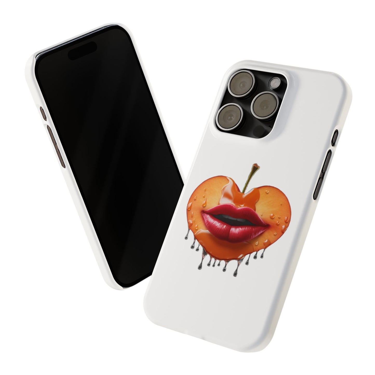 Peaches Slim Phone Cases