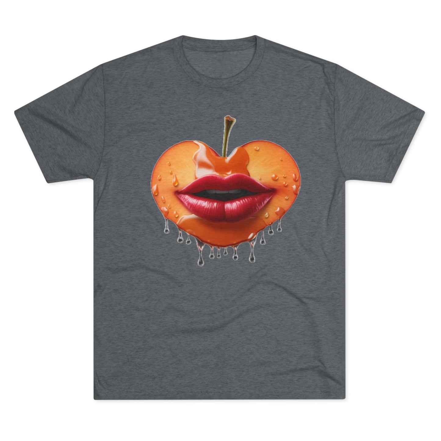 Peaches Logo Unisex Tri-Blend Crew Tee