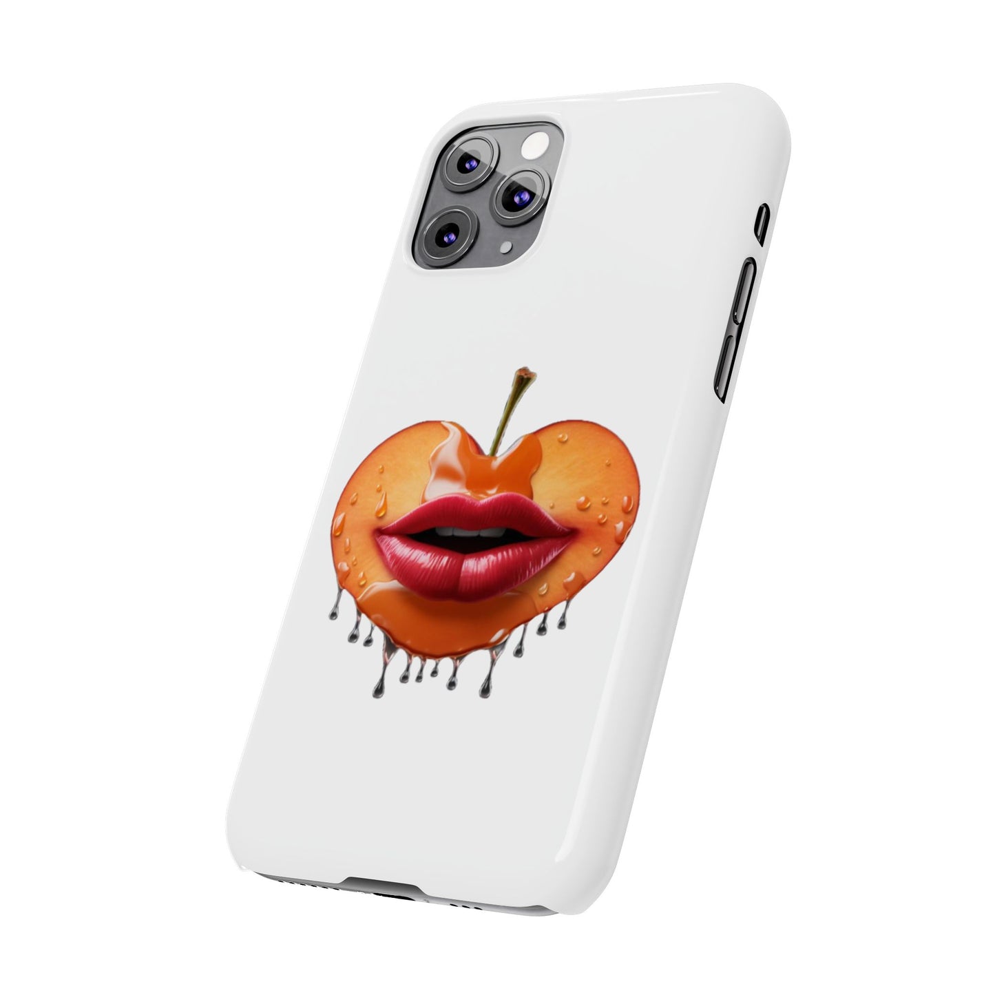 Peaches Slim Phone Cases