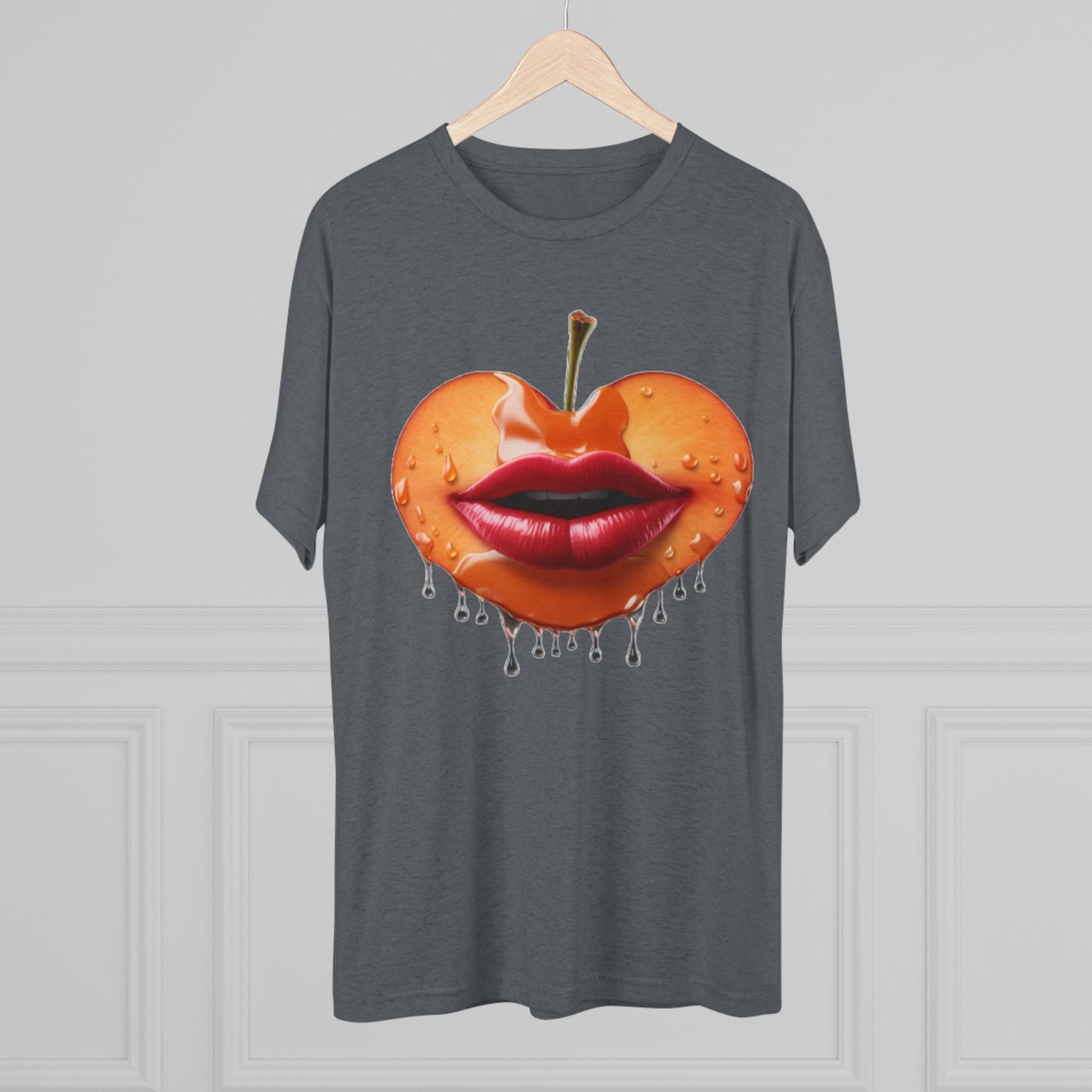 Peaches Logo Unisex Tri-Blend Crew Tee