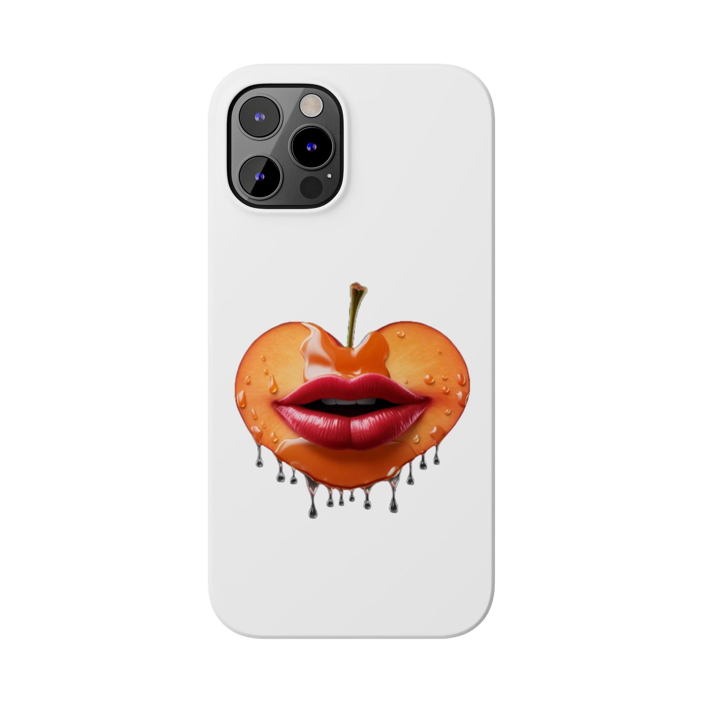 Peaches Slim Phone Cases