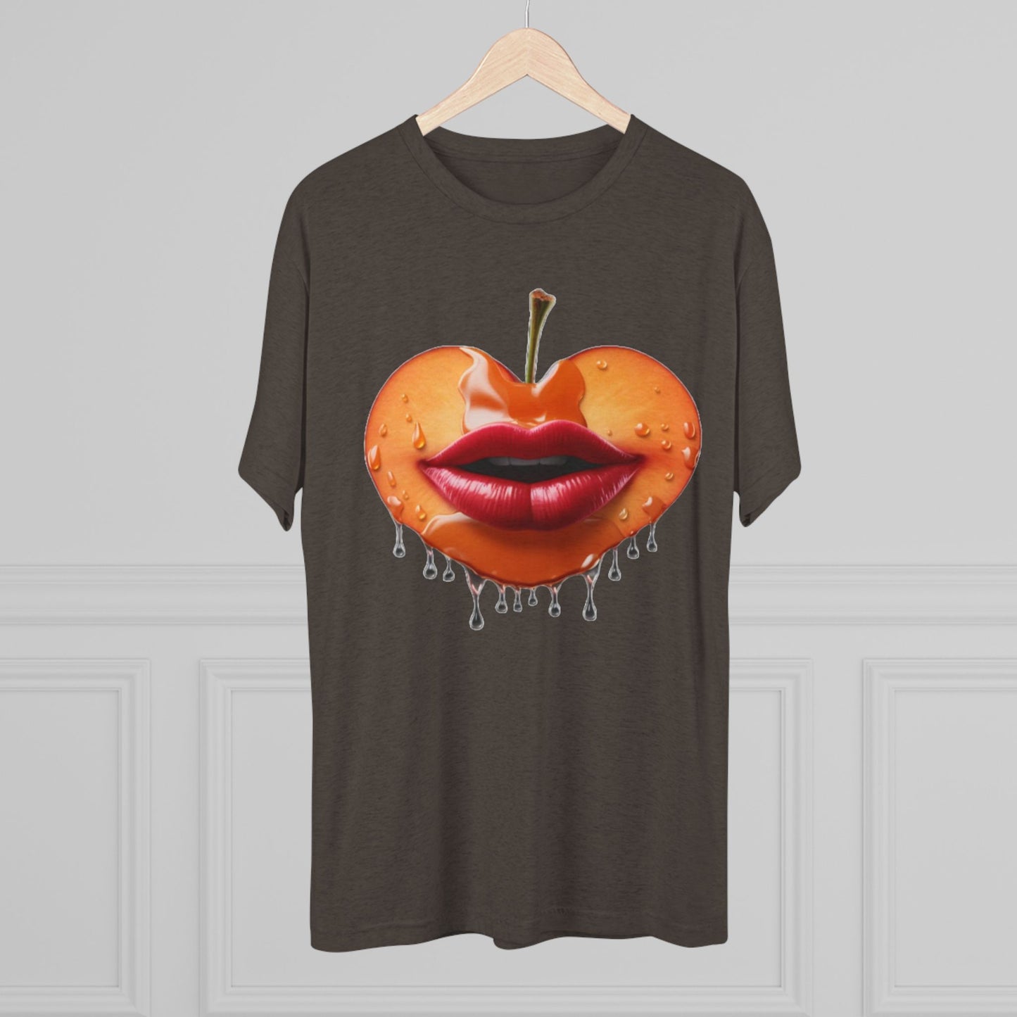 Peaches Logo Unisex Tri-Blend Crew Tee