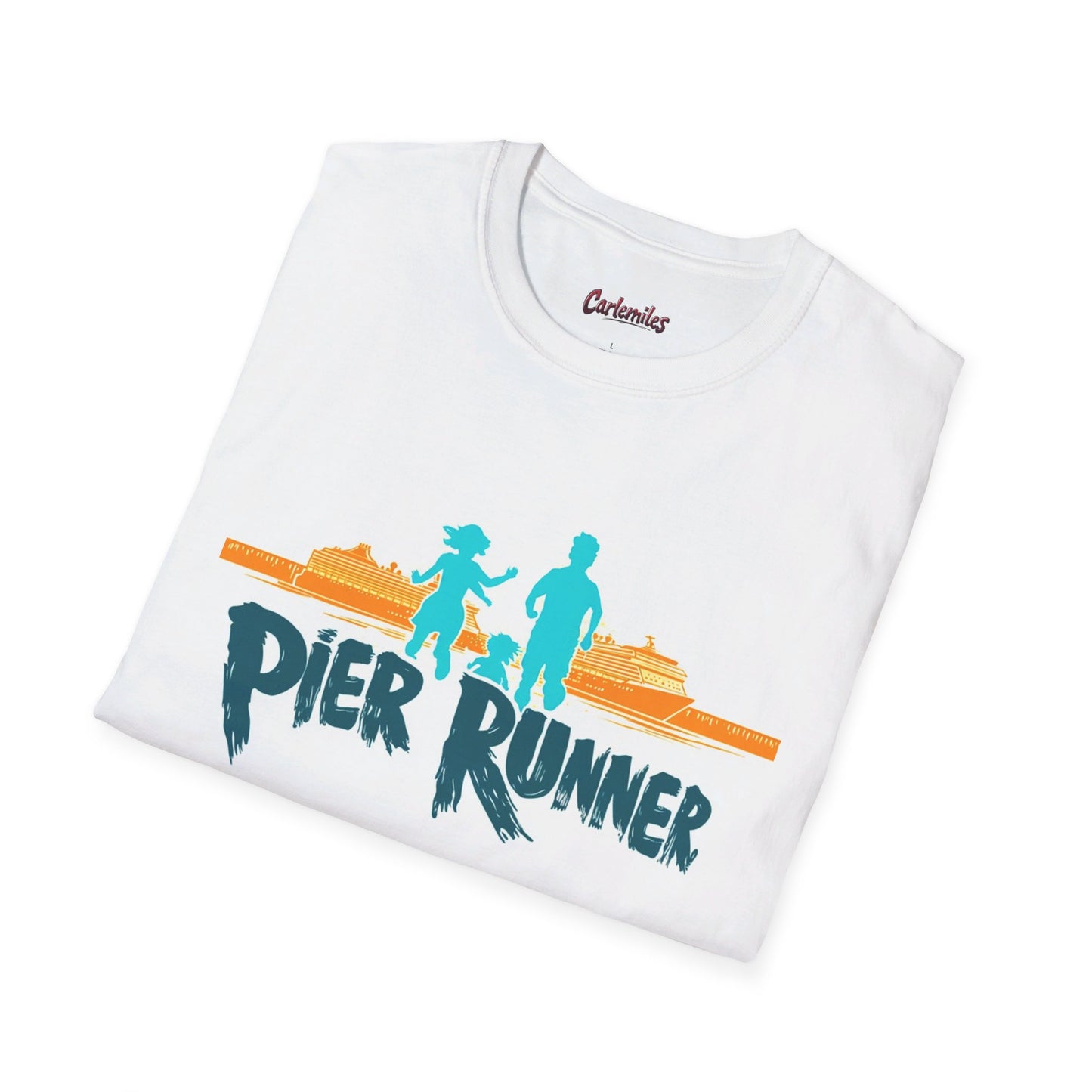 Pier Runner #1 Unisex Softstyle T-Shirt