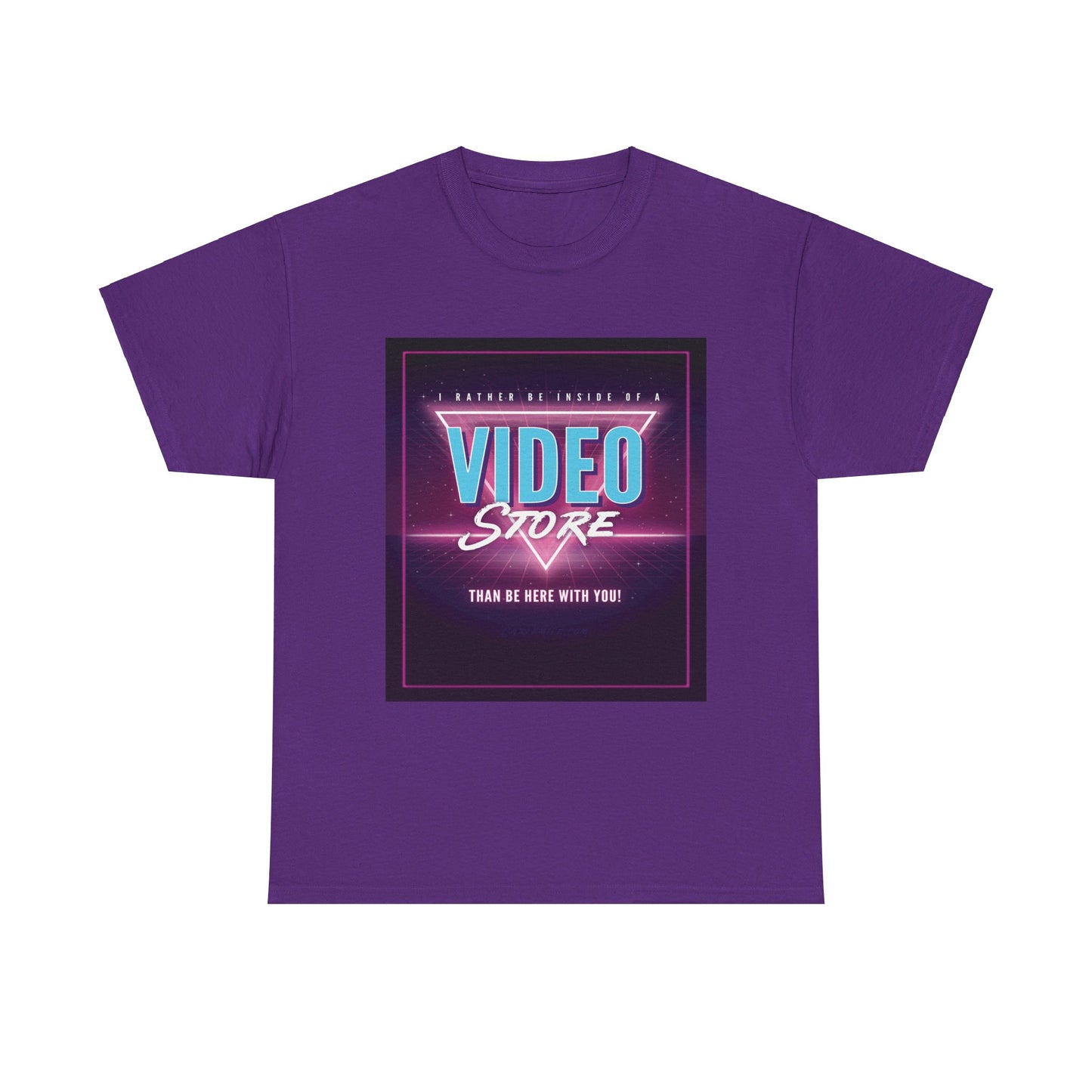 " Rather Be In A Video Store" Unisex Heavy Cotton Tee