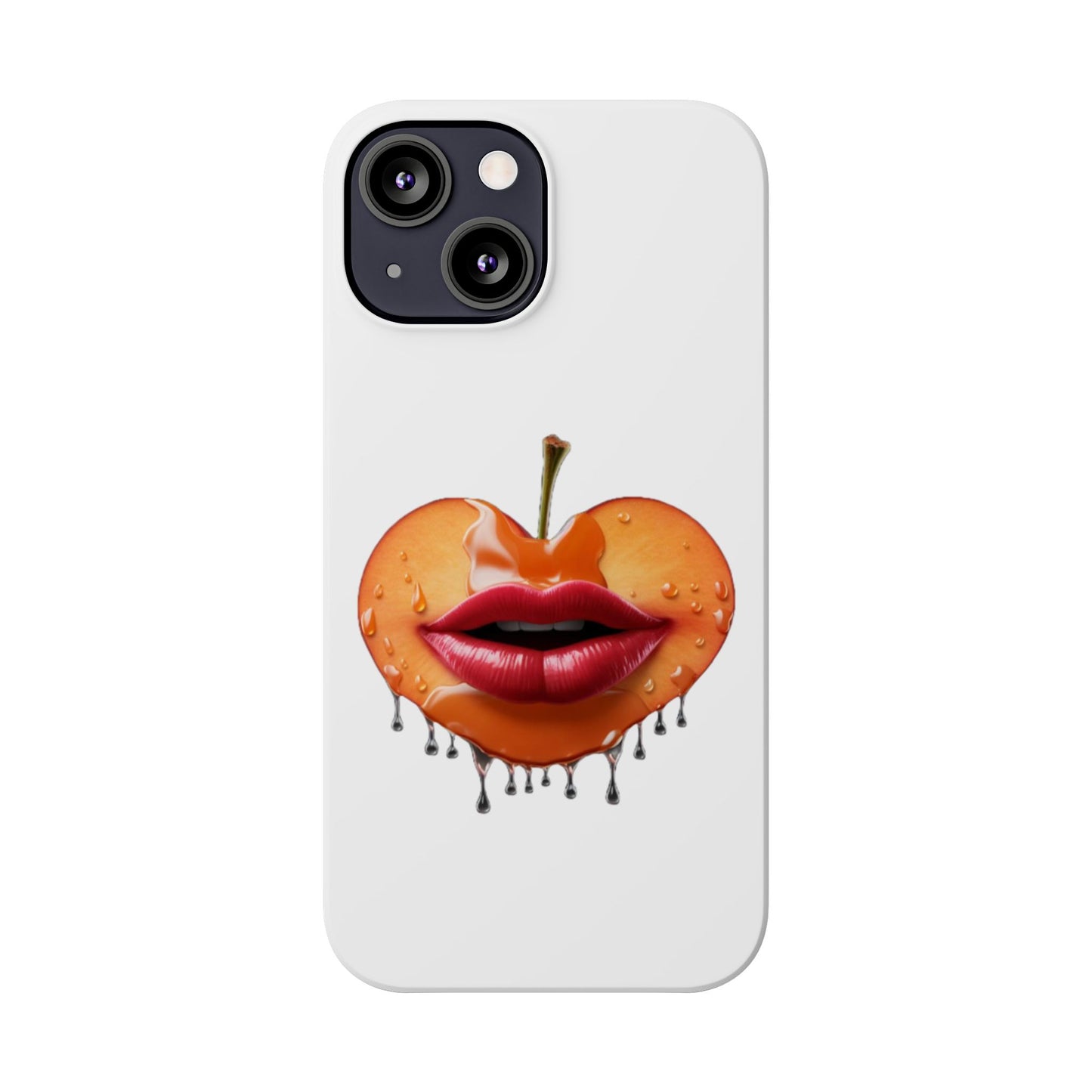 Peaches Slim Phone Cases