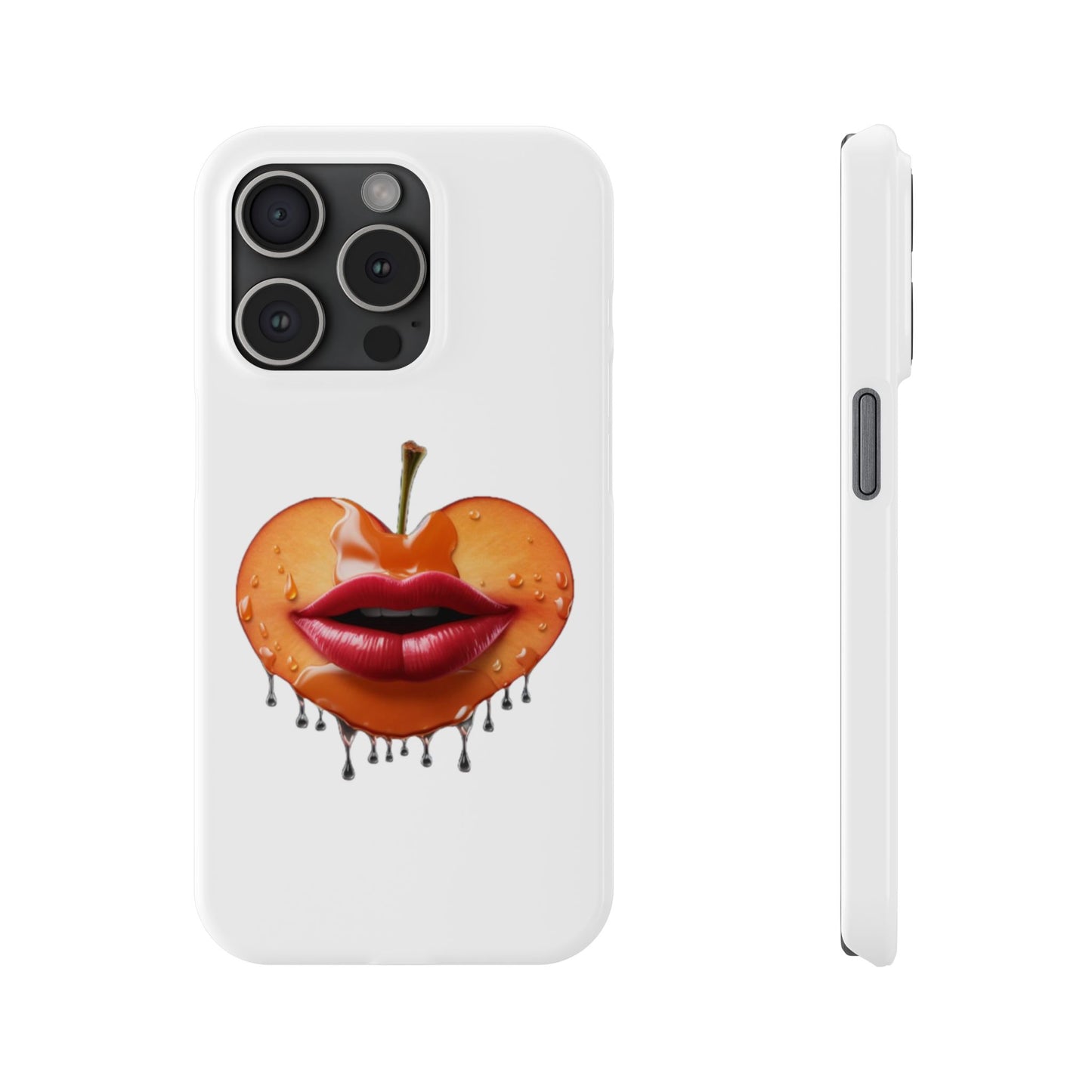 Peaches Slim Phone Cases