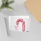 Handle With Care Candy Cane Fine Art Postcards - Holiday Greetings & Care Tips