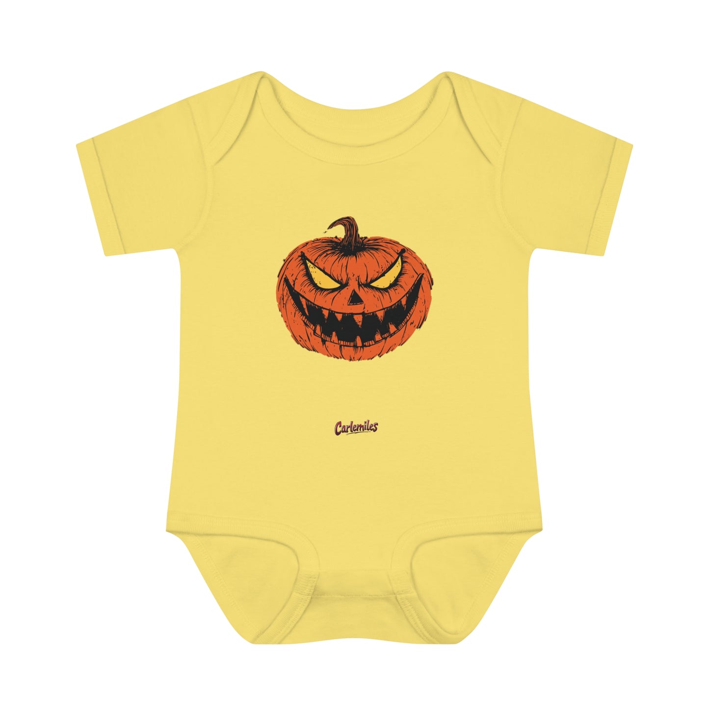 Jack A Lantern Infant Baby Rib Bodysuit