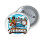 Pier Runners Custom Pin Buttons