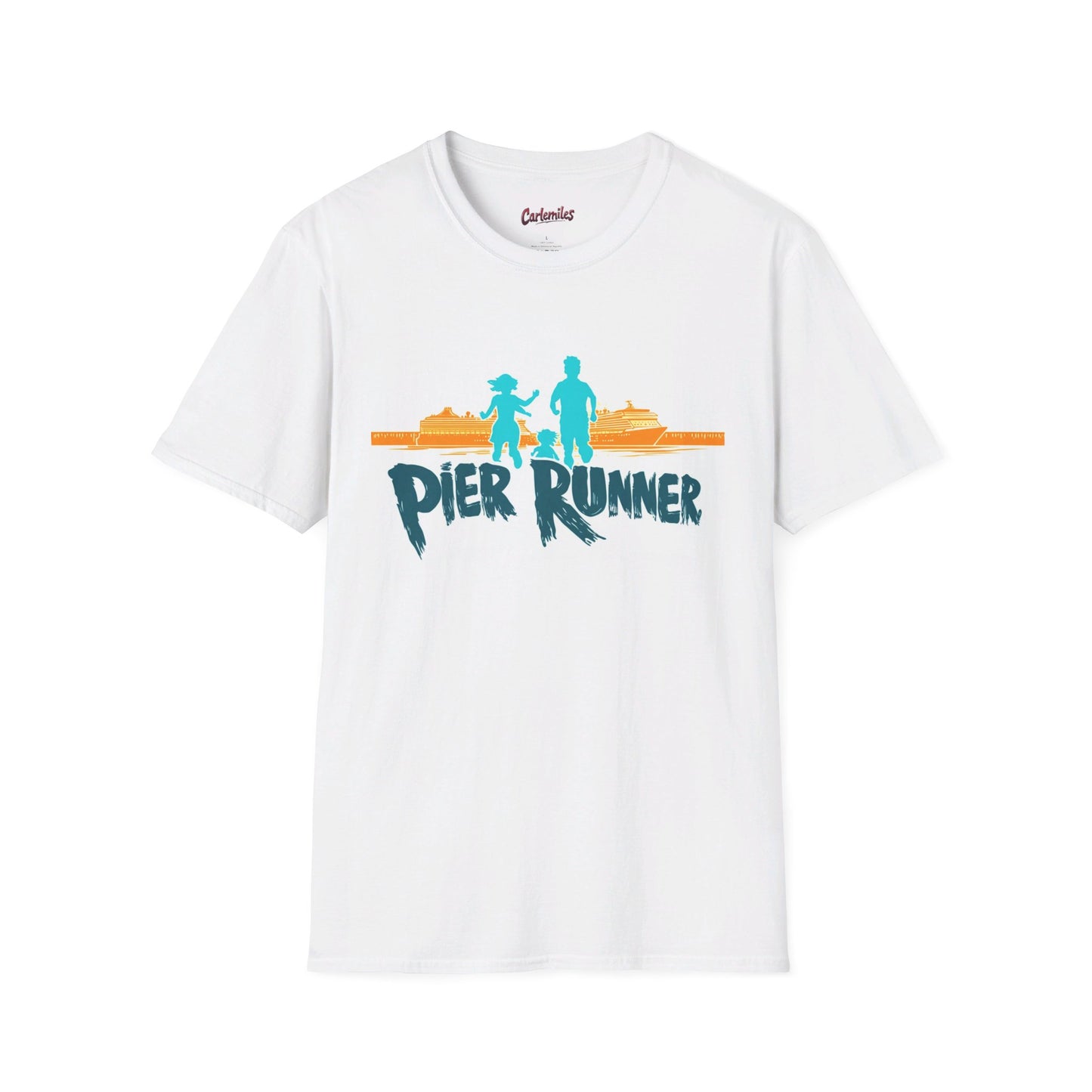 Pier Runner #1 Unisex Softstyle T-Shirt