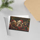 Santa Little Helpers Fine Art Postcards for Holiday Greetings