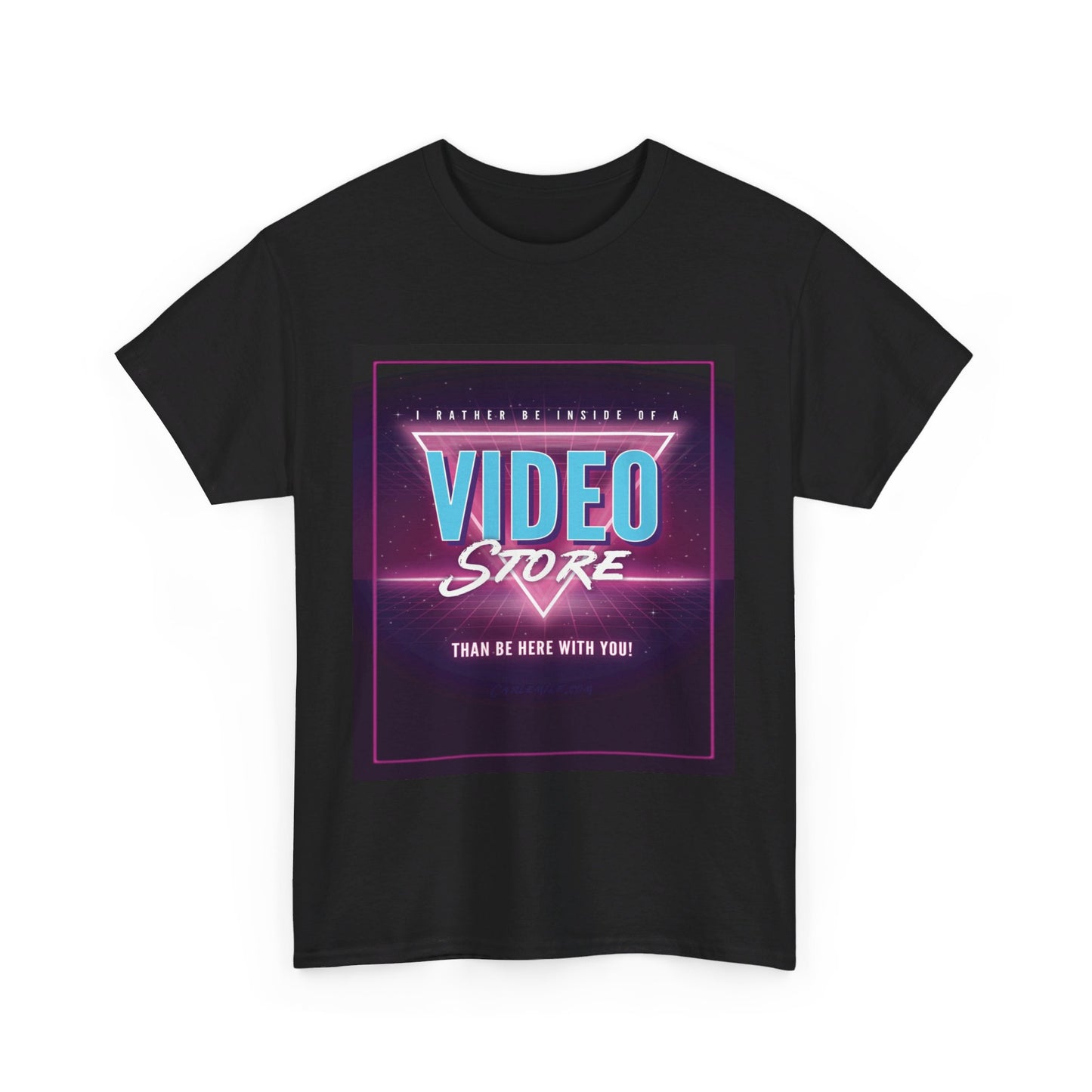 " Rather Be In A Video Store" Unisex Heavy Cotton Tee