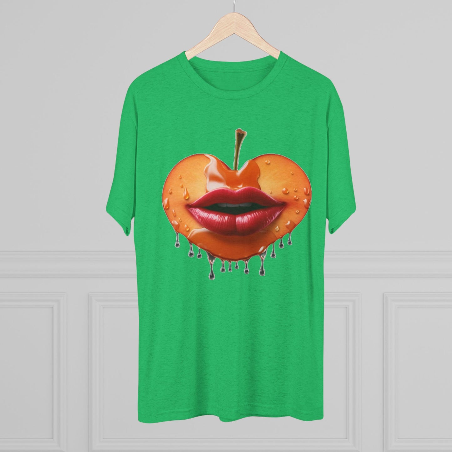 Peaches Logo Unisex Tri-Blend Crew Tee