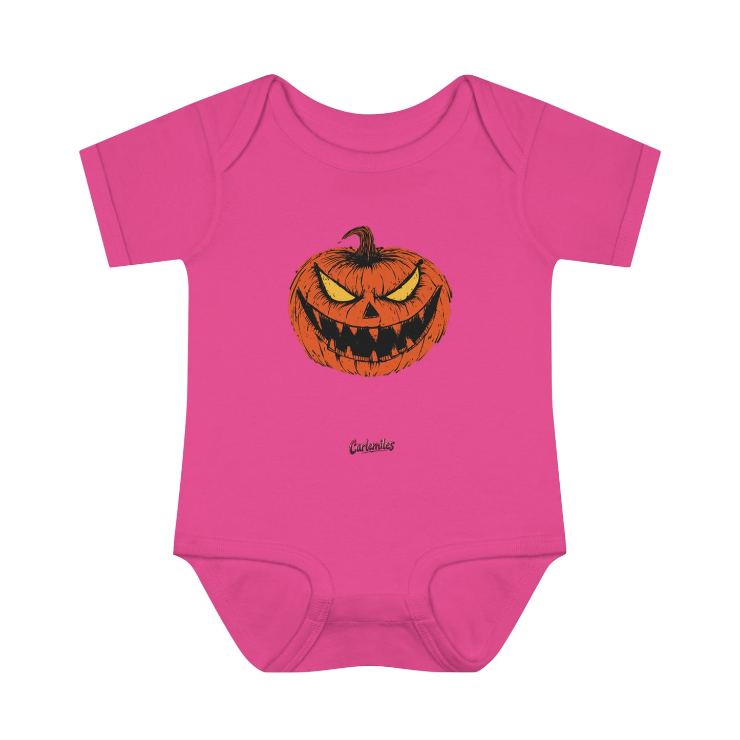 Jack A Lantern Infant Baby Rib Bodysuit