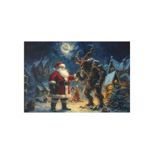 Christmas Best Buds Fine Art Postcards