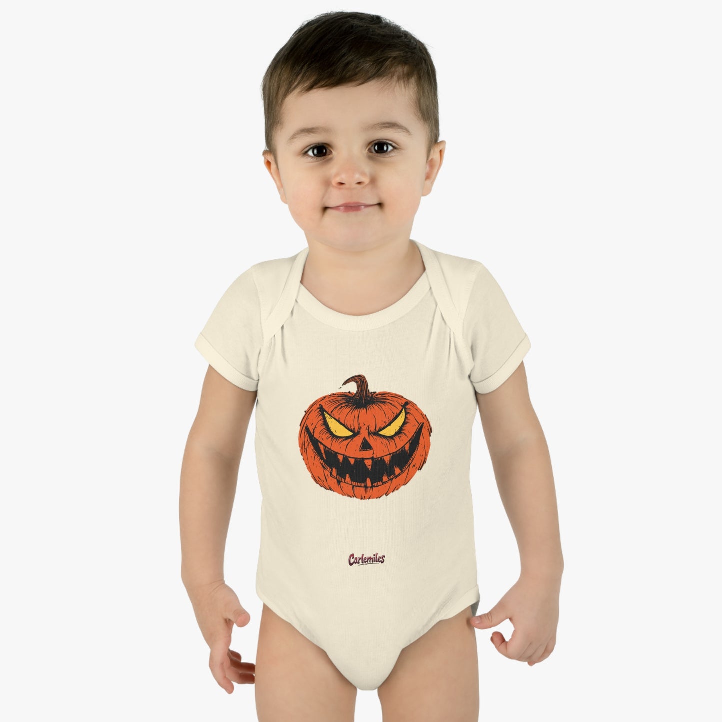 Jack A Lantern Infant Baby Rib Bodysuit