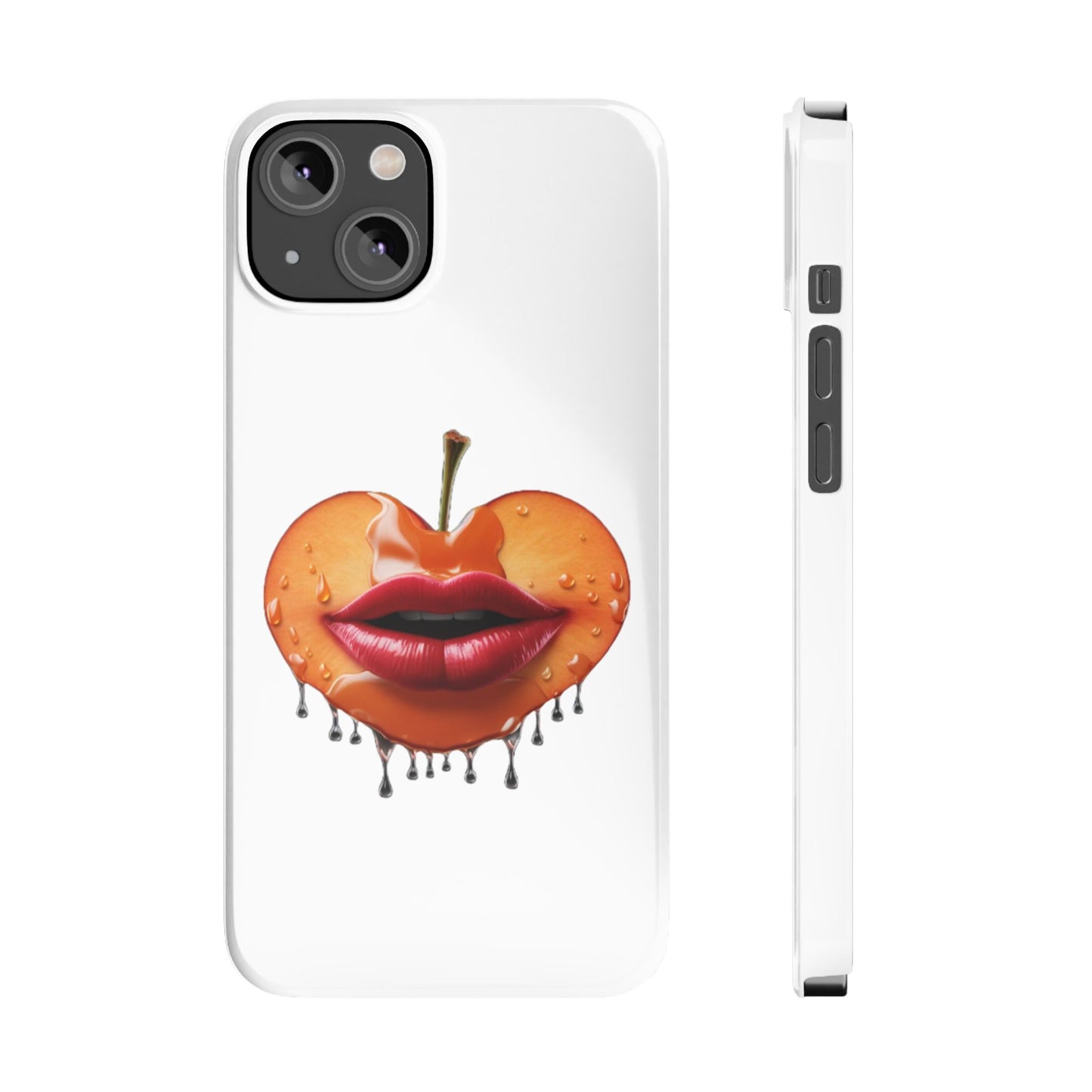 Peaches Slim Phone Cases