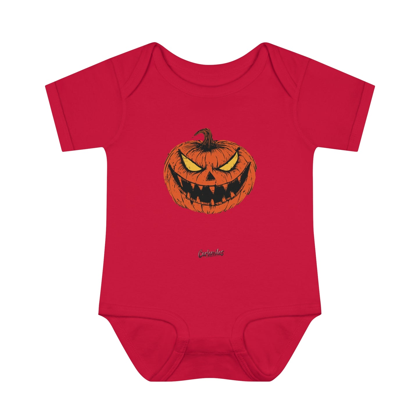 Jack A Lantern Infant Baby Rib Bodysuit