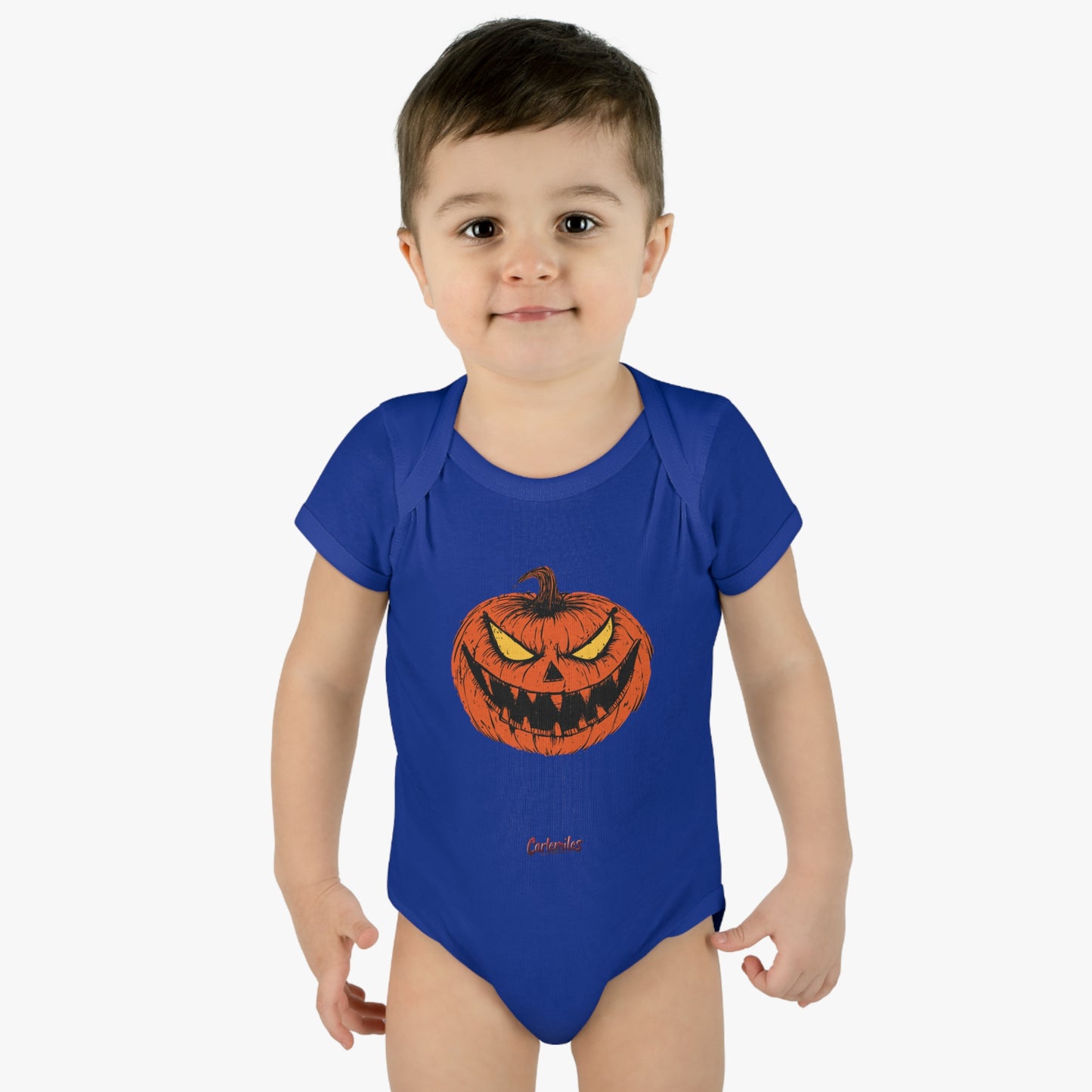 Jack A Lantern Infant Baby Rib Bodysuit