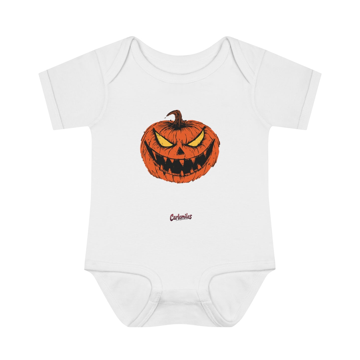 Jack A Lantern Infant Baby Rib Bodysuit