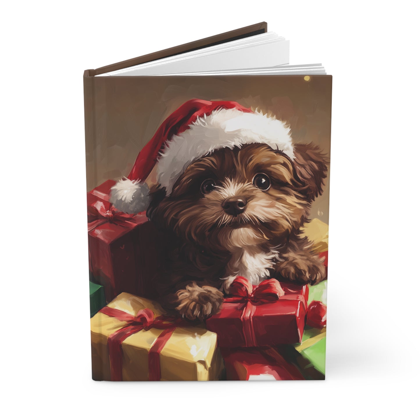 Santas Paw Hardcover Journal Matte