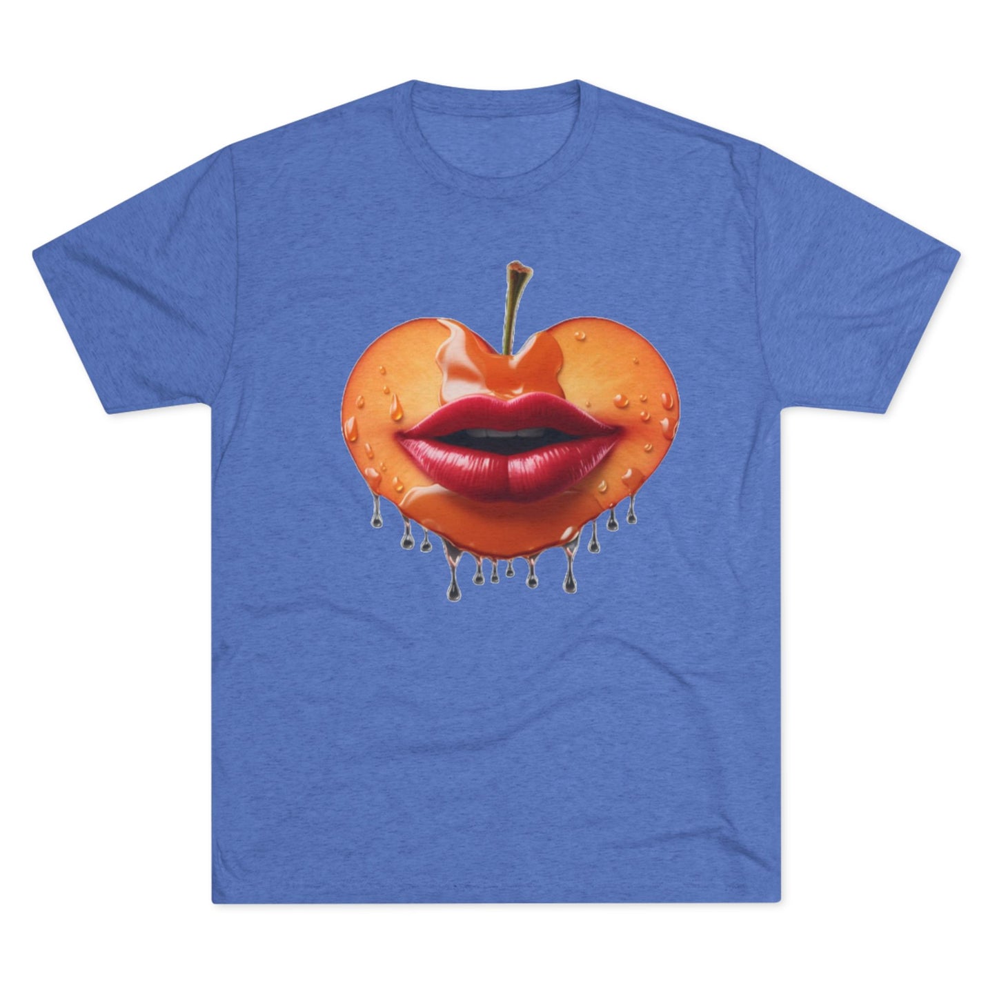 Peaches Logo Unisex Tri-Blend Crew Tee