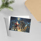 Christmas Best Buds Fine Art Postcards