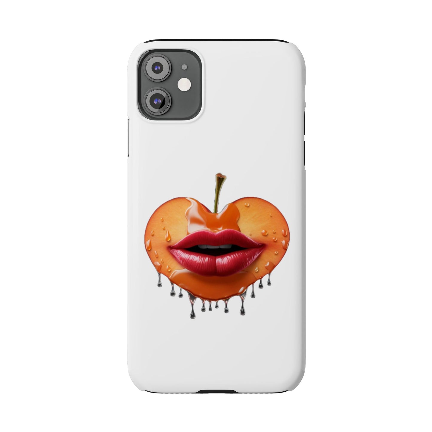 Peaches Slim Phone Cases